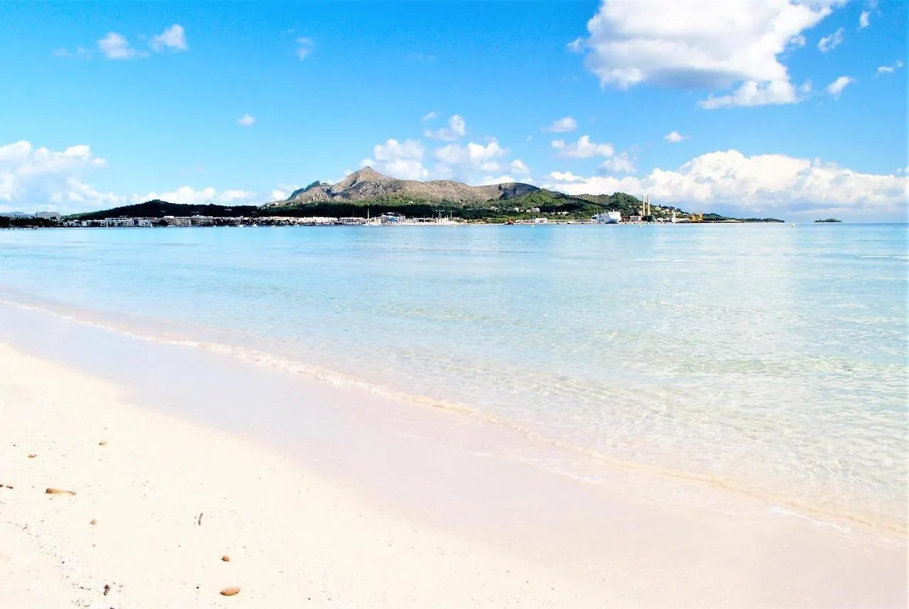 Es Baladre Beach Port de Alcudia  Spain